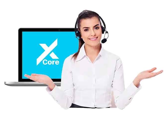 El personal de XCORE Software siempre te brindará acompañamiento